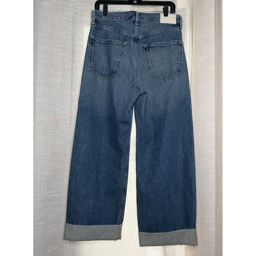 Citizens of Humanity Ayla Baggy Jeans Wide Leg Medium Wash Blue High Rise 28 - Picture 2 of 10